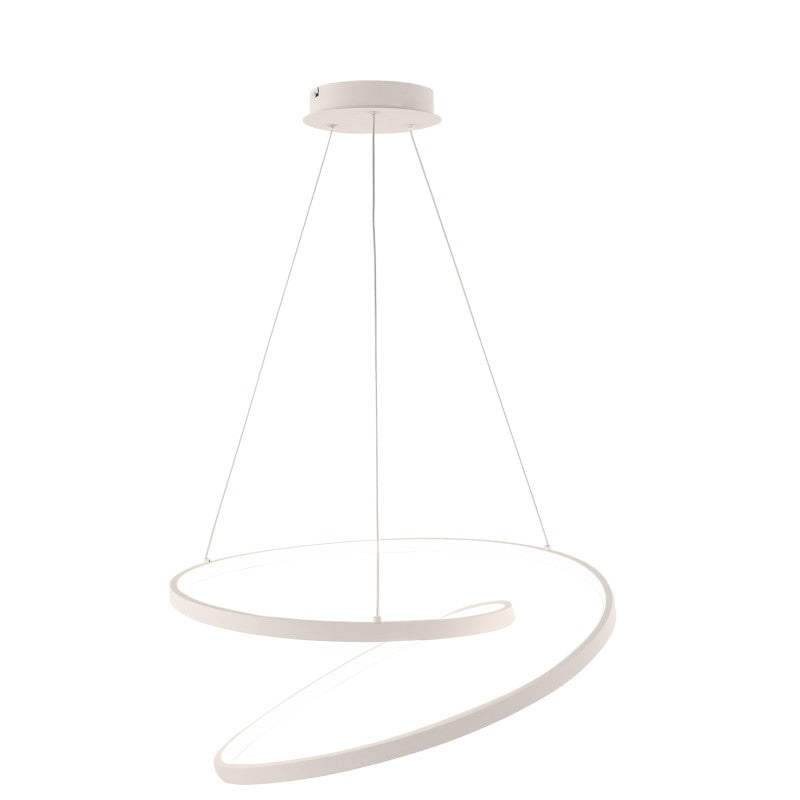 LED SUSPENSION LIGHT WHITE 30W 4000LM CCT 40X6.5X150CM